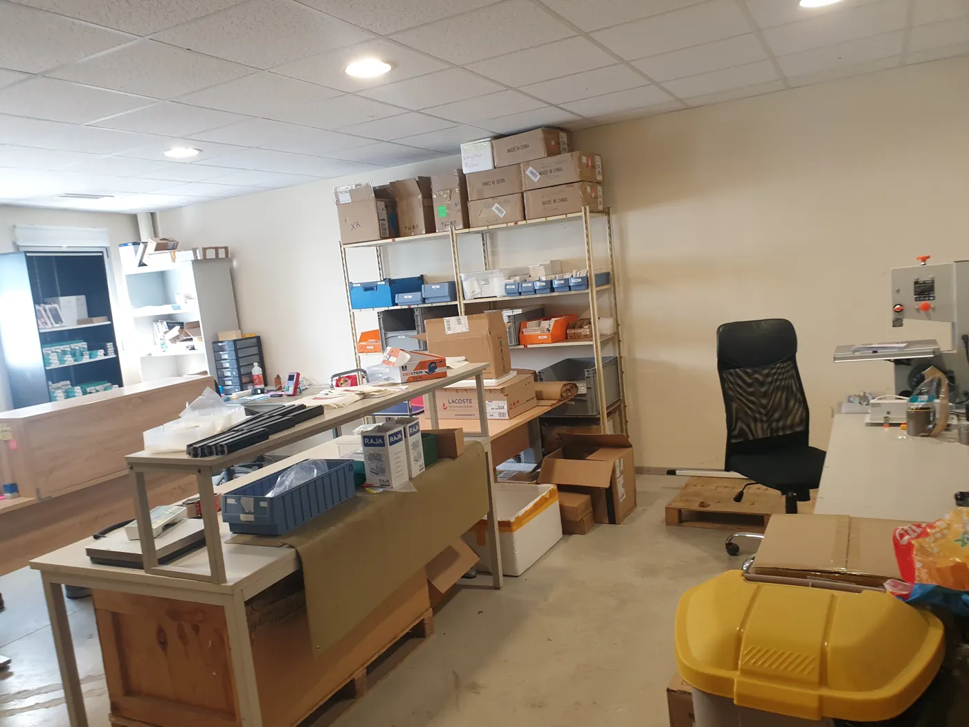 Espace bureau du local d'activité Camargue 4, Garosud Montpellier