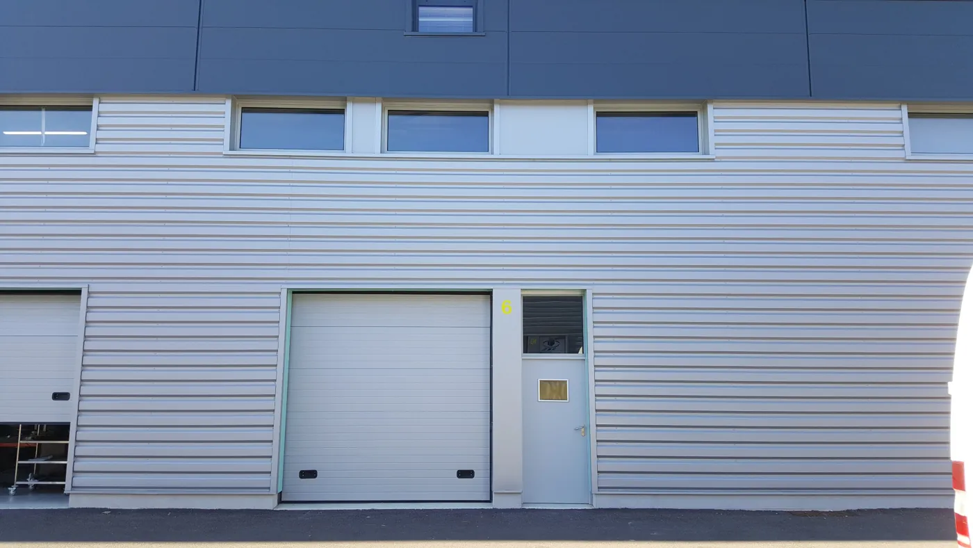 Façade du local G2-102 à Garosud 2, Montpellier